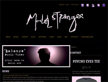 Tablet Screenshot of modelstranger.com